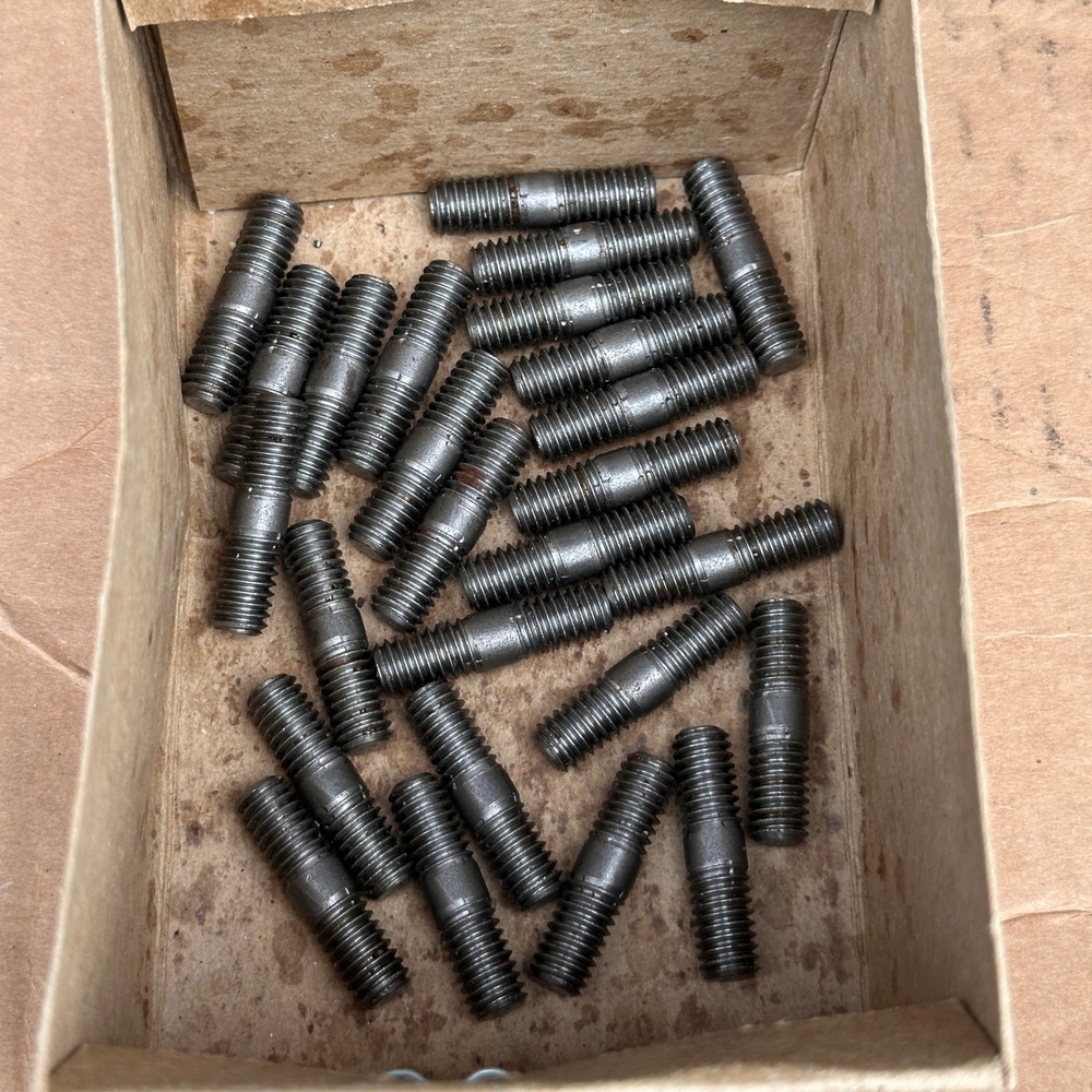 Pack of 26 John Perine 5/16" x 1 1/4" Double End Studs 31C125SDE
